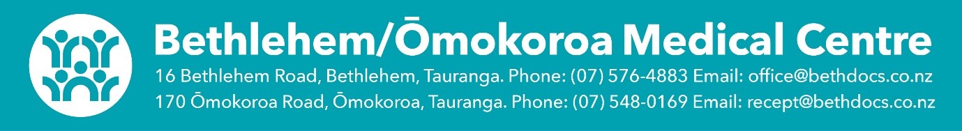 Bethlehem Omokoroa Medical Centre